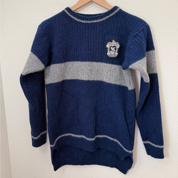 Univeral Studios Sweaters - Universal Studios Harry Potter Ravenclaw Qudditch Wool Sweater Large